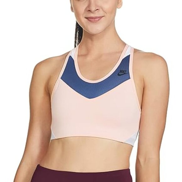 NIKE Windrunner Pink Sports Bra Size Small - Picture 1 of 6